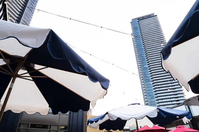 Summer on the Patio at Bow & Stern Brentwood