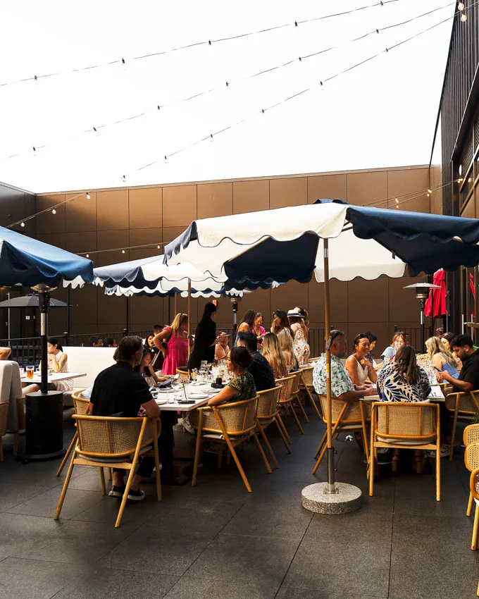 Summer on the Patio at Bow & Stern Brentwood