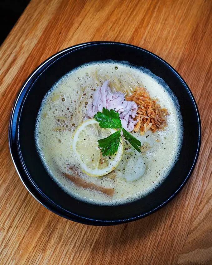 Tokusen Tori Paitan Ramen at The Ramen Butcher