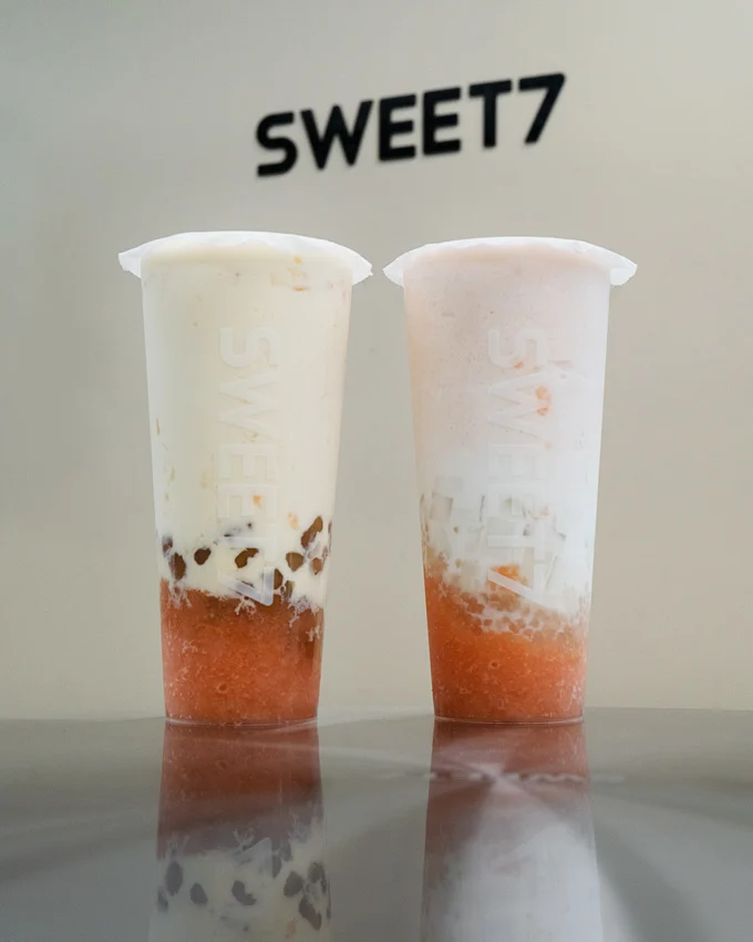 Seasonal Peach Drinks at SWEET7