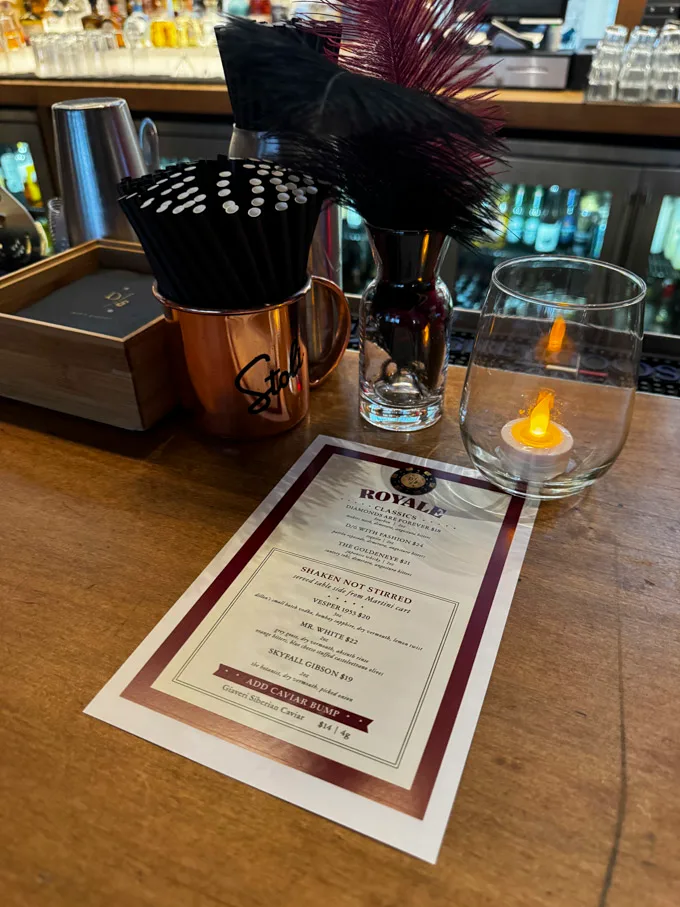 D/6 Bar and Lounge Casino Royale Experience