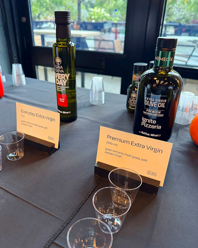 Ignite Pizzeria Launches Premium Olive Oil with Gaia Oliva