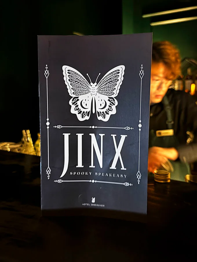 JINX Spooky Speakeasy at Fairmont Hotel Vancouver