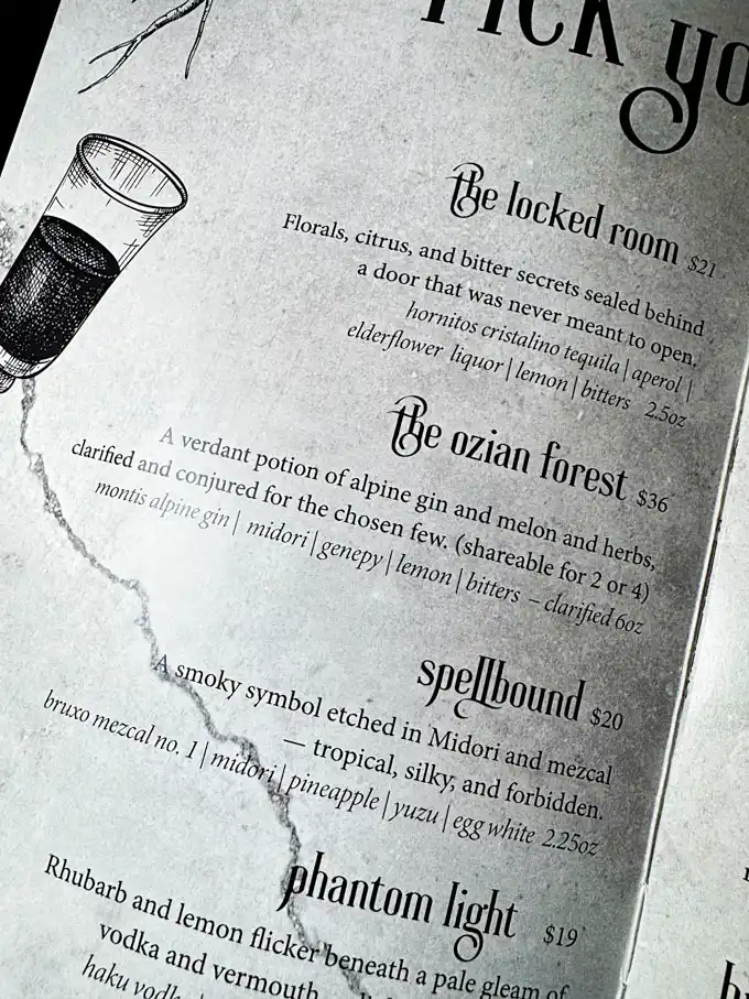 JINX Spooky Speakeasy at Fairmont Hotel Vancouver
