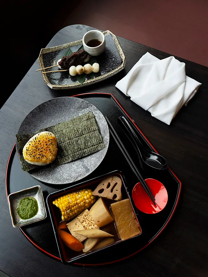 Hush Coffee Vancouver: Oden and Yaki Onigiri Brunch