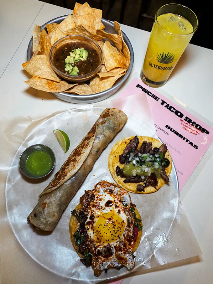 Pinche Taco Shop by La Taqueria Opens on Seymour Street
