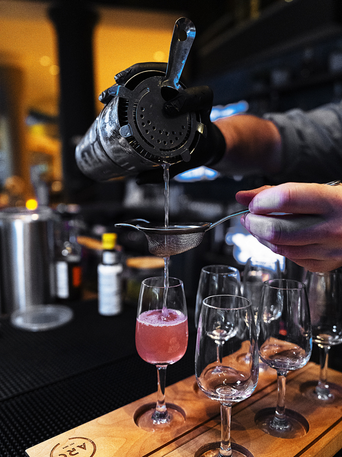 Fairmont Waterfront Spirit-Free Cocktail Menu for January
