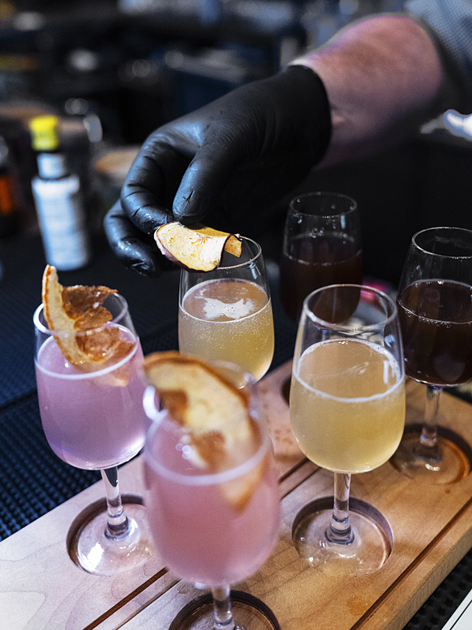 Fairmont Waterfront Spirit-Free Cocktail Menu for January