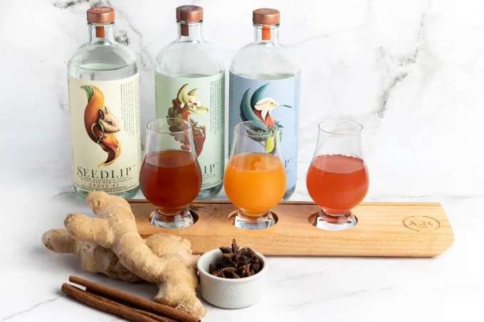 Fairmont Waterfront Spirit-Free Cocktail Menu for January