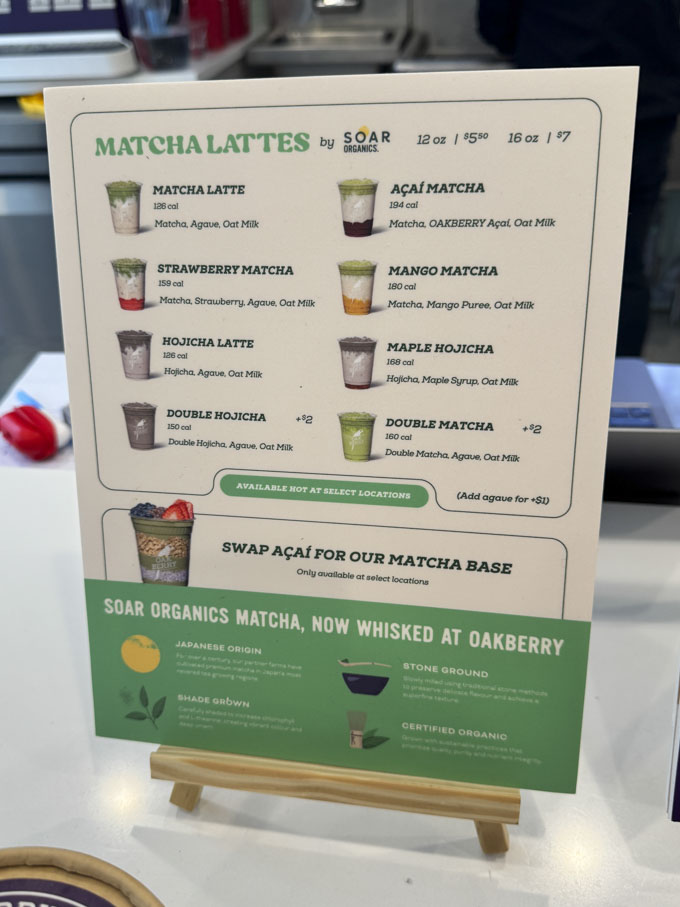 OAKBERRY Launches Premium Made-to-Order Matcha Experience