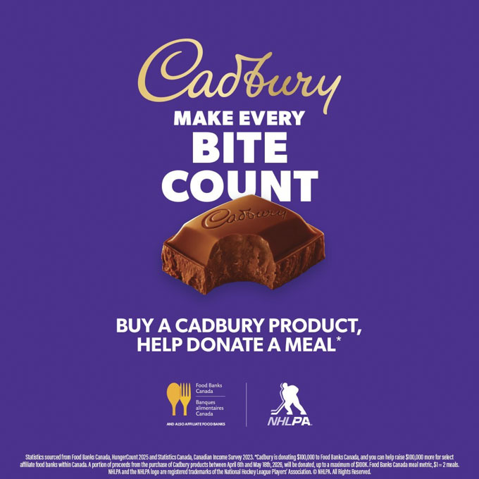 Cadbury Turns Chocolate Into Meals for Canadians