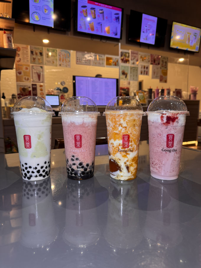 Fresh Fruit Smoothies at Gong Cha Renfrew