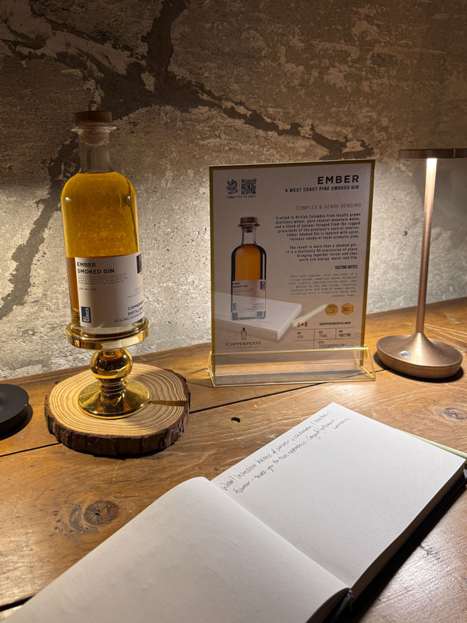 Inside Copperpenny Distilling Co. in North Vancouver