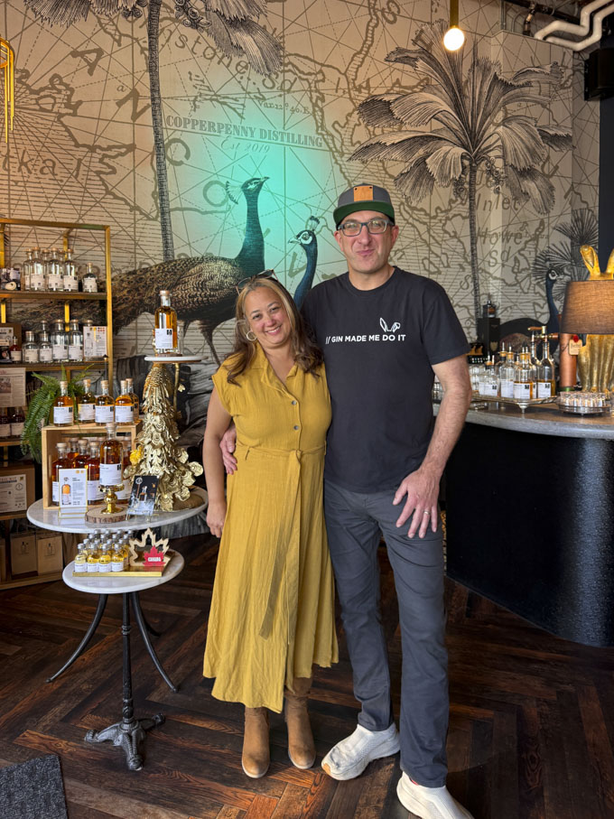 Inside Copperpenny Distilling Co. in North Vancouver