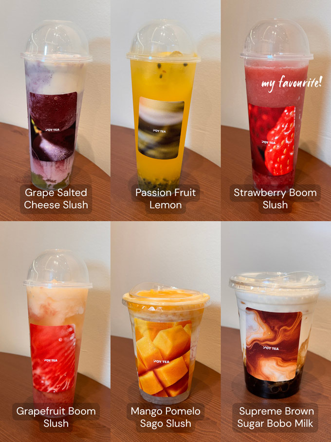 Joy Tea: New BBT Shop in Richmond with Grand Opening Deals