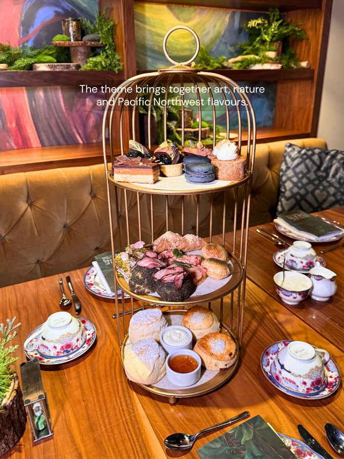 Among the Trees with Emily Carr Afternoon Tea at Fairmont Hotel Vancouver
