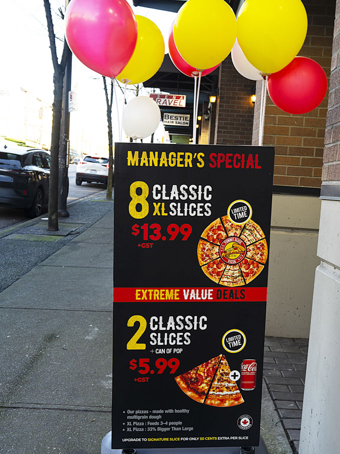 Yummy Slice Pizza Mix and Match XL Deal