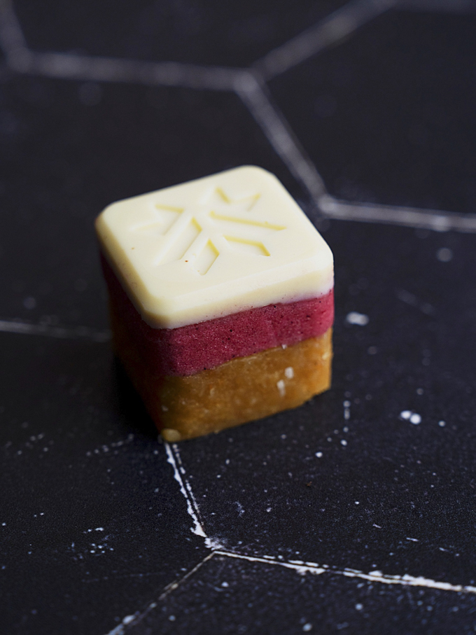 Trying Northern Bars, bite-sized Nanaimo Bars
