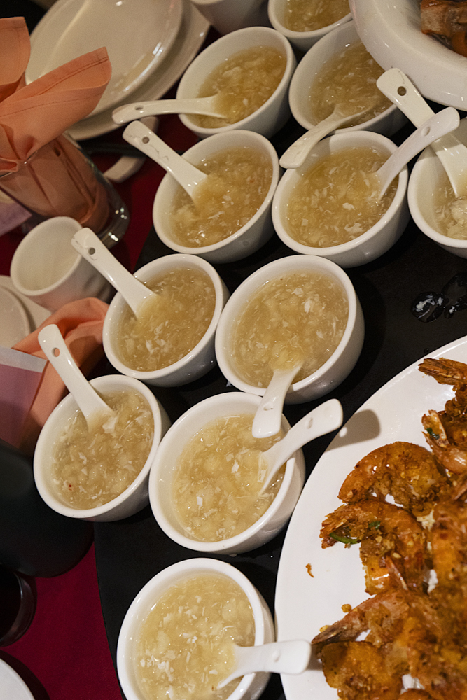 Chinese Banquet Dinner at Pink Pearl Vancouver