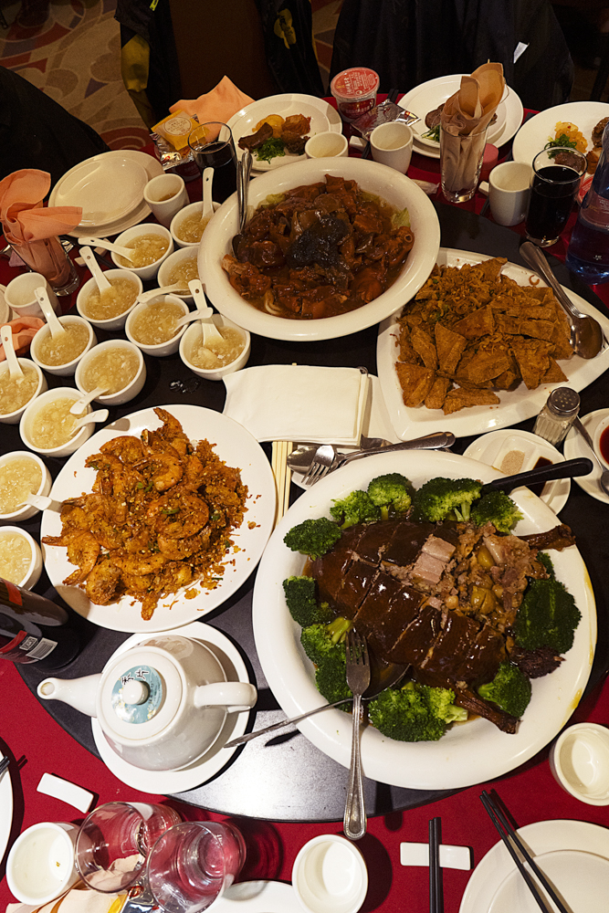 Chinese Banquet Dinner at Pink Pearl Vancouver