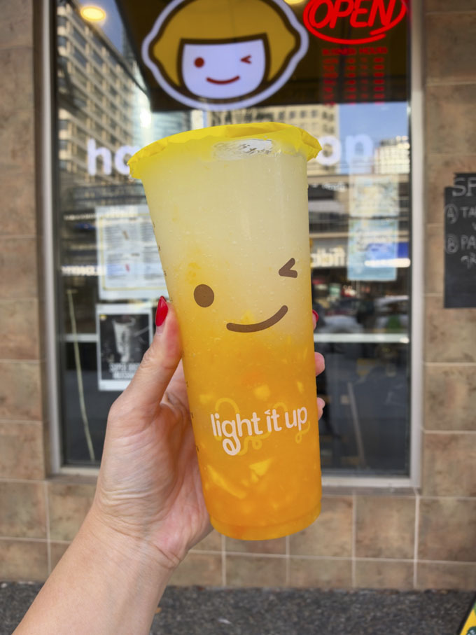 Happy Lemon Fantuan Special: $2.99 Drinks